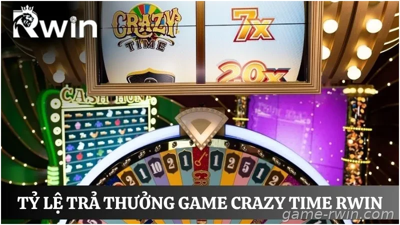Tỷ lệ trả thưởng Crazy Time